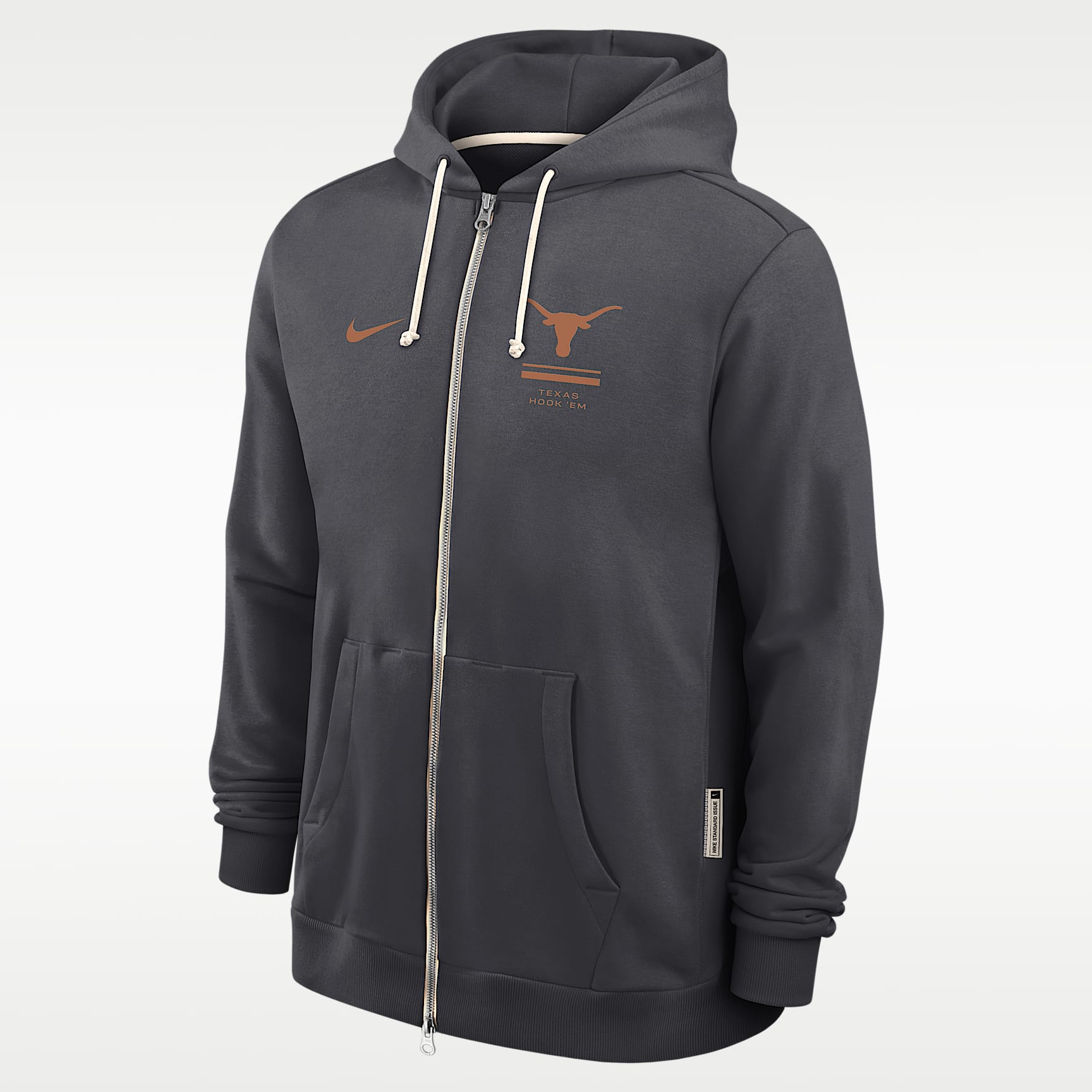 Texas Sideline Standard Issue Men's Nike Dri-FIT College Full-Zip